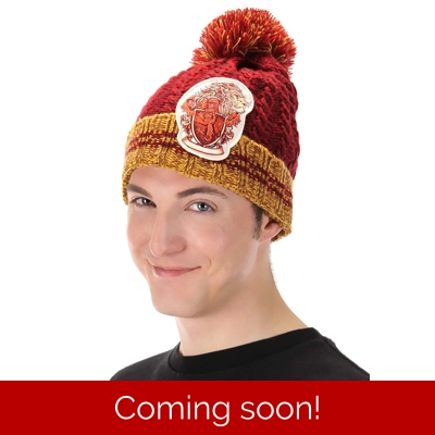 Heathered Pom Beanie Gryffindor